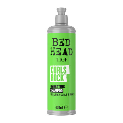 BEDHEAD Curls Rock Hydrating Shampoo for Juicy Curls and Waves 400ML