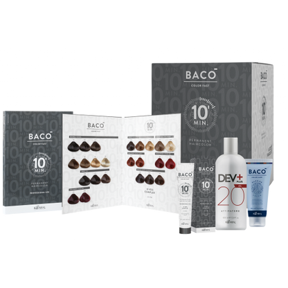 Kaaral Bacò Color Fast 10-Minute Permanent Hair Colour 100ml + 20vol Developer