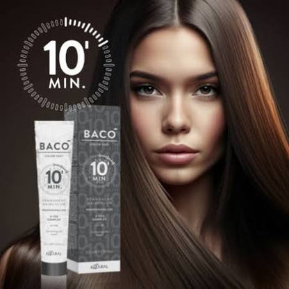 Kaaral Bacò Color Fast 10-Minute Permanent Hair Colour 100ml + 20vol Developer
