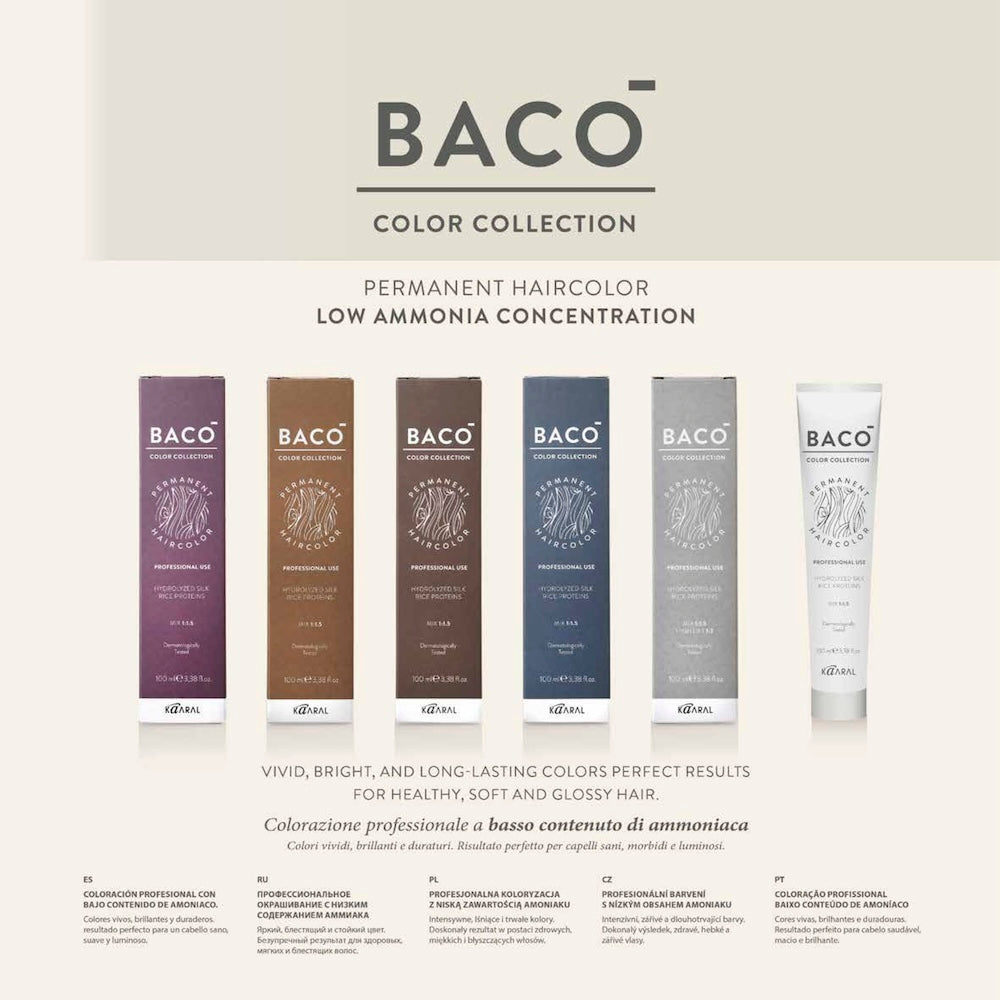 Kaaral Bacò SL12.10 High Lift Blonde Ash Natural 100ml + 9% (30vol) Developer