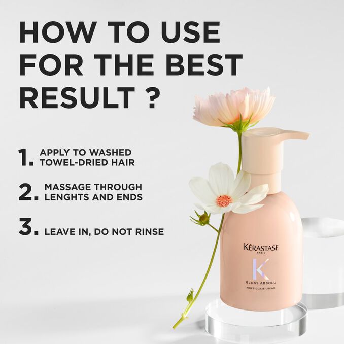 KERASTASE Anti Frizz Styling Cream, For Thick Frizzy Hair 240ml