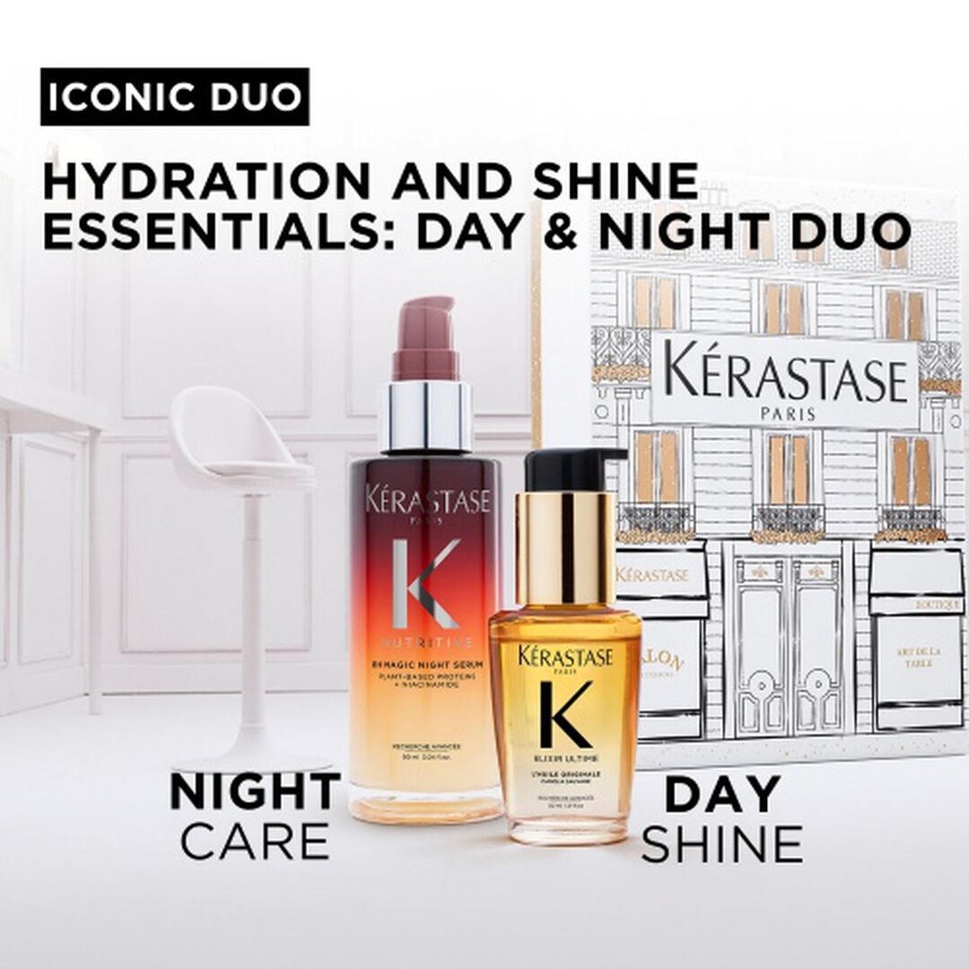 KERASTASE ICONIC DUO - GIFT SET FOR ALL HAIR TYPES