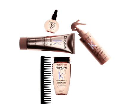 KERASTASE GLOSS ABSOLU - DISCOVERY SET FOR HAIR PRONE TO FRIZZ