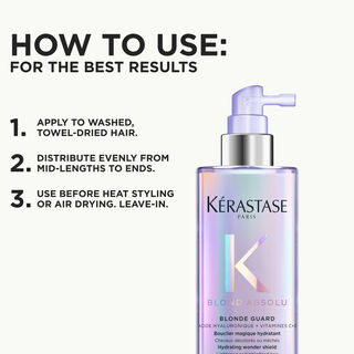 Kerastase Blond Absolu Blonde Guard hydrating wonder shield leave-in spray 190ml