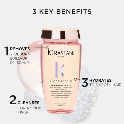 KERASTASE GLOSS ABSOLU - DISCOVERY SET FOR HAIR PRONE TO FRIZZ