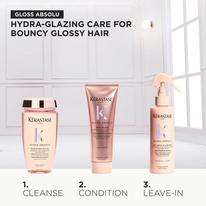 KERASTASE GLOSS ABSOLU - DISCOVERY SET FOR HAIR PRONE TO FRIZZ