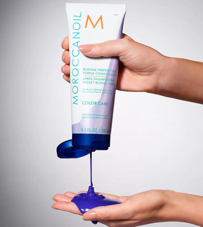 Moroccanoil Blonde Perfecting 500ml Duo