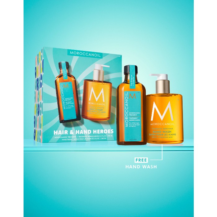 Moroccanoil Hair & Hand Heroes Set Original Treatment callout