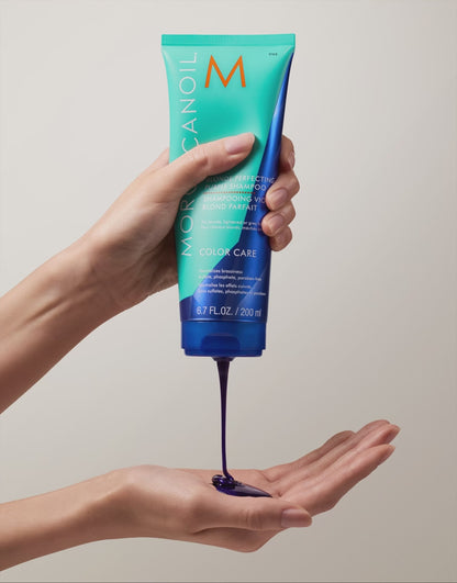 Moroccanoil Blonde Perfecting Purple Shampoo