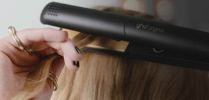 GHD Original Hair Straightener 185°C Ceramic Styler for Smooth, Shiny Hair