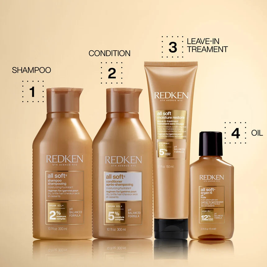 REDKEN All Soft Moisturising Shampoo 300ml