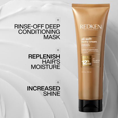 REDKEN ALL SOFT HEAVY CREAM MASK 250ML