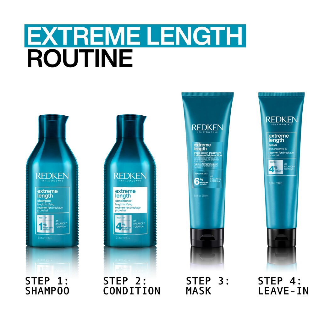 REDKEN EXTREME LENGTH SHAMPOO WITH BIOTIN 300ML