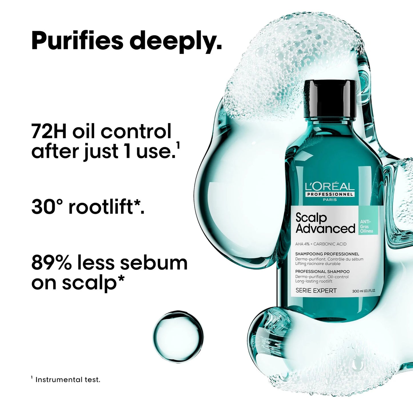 LOREAL Scalp Advanced Shampoo for Anti-oiliness 300ml