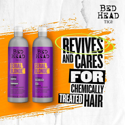 TIGI BED HEAD Serial Blonde Purple Toning Shampoo 400ml