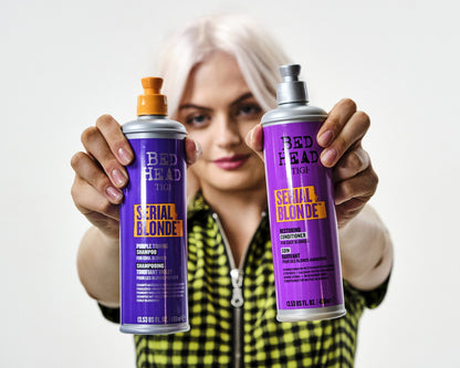 TIGI BED HEAD Serial Blonde Purple Toning Shampoo 400ml