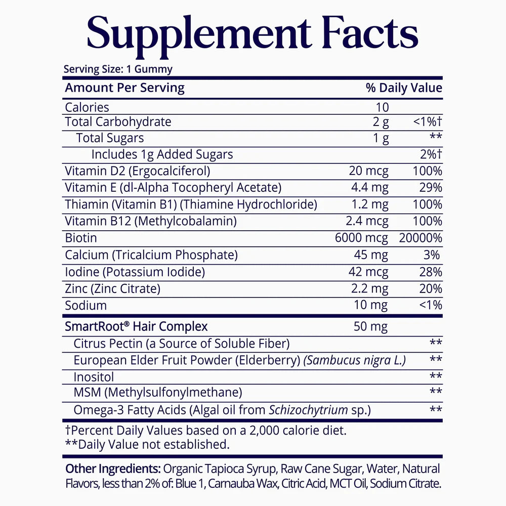Woman holding SugarBearPro Hair Vegan Vitamin Gummies bottle