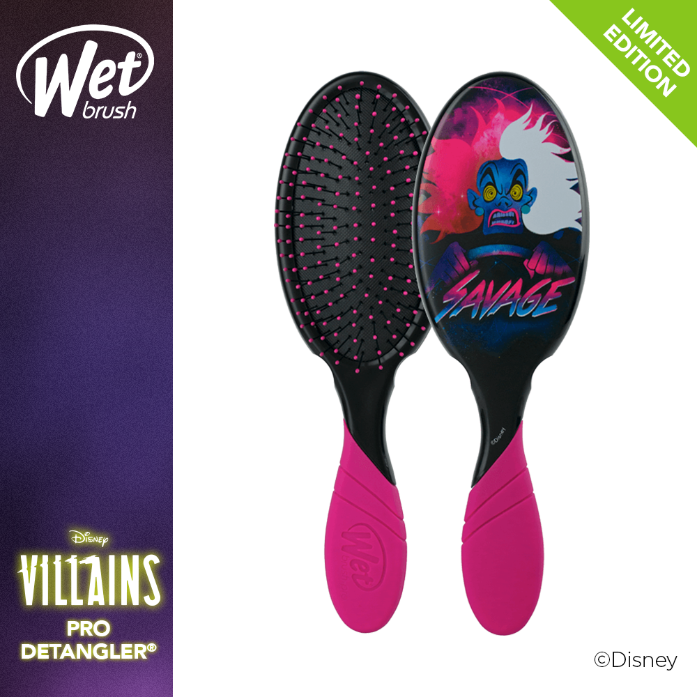 DISNEY Villains Wet Detangle Brush