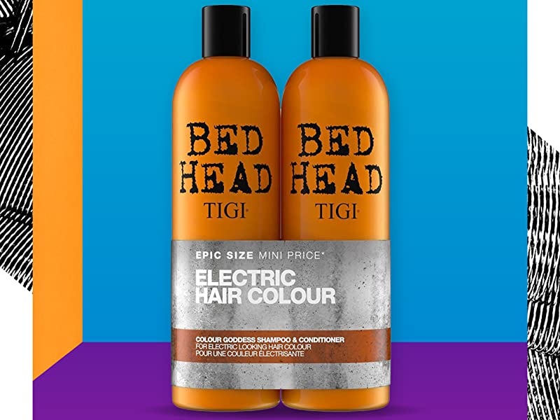 TIGI BED HEAD COLOUR GODDESS SHAMPOO & CONDITIONER TWEEN SET 750ML