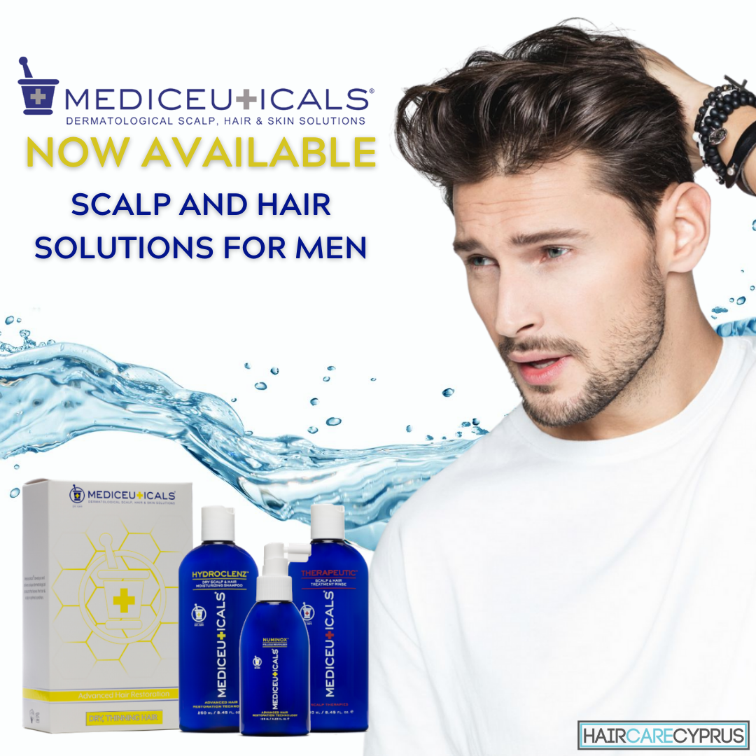 MEDICEUTICALS HYDROCLENZ™  Hair Loss & Thinning Hair Shampoo for men(Dry Hair & Dry Scalp)