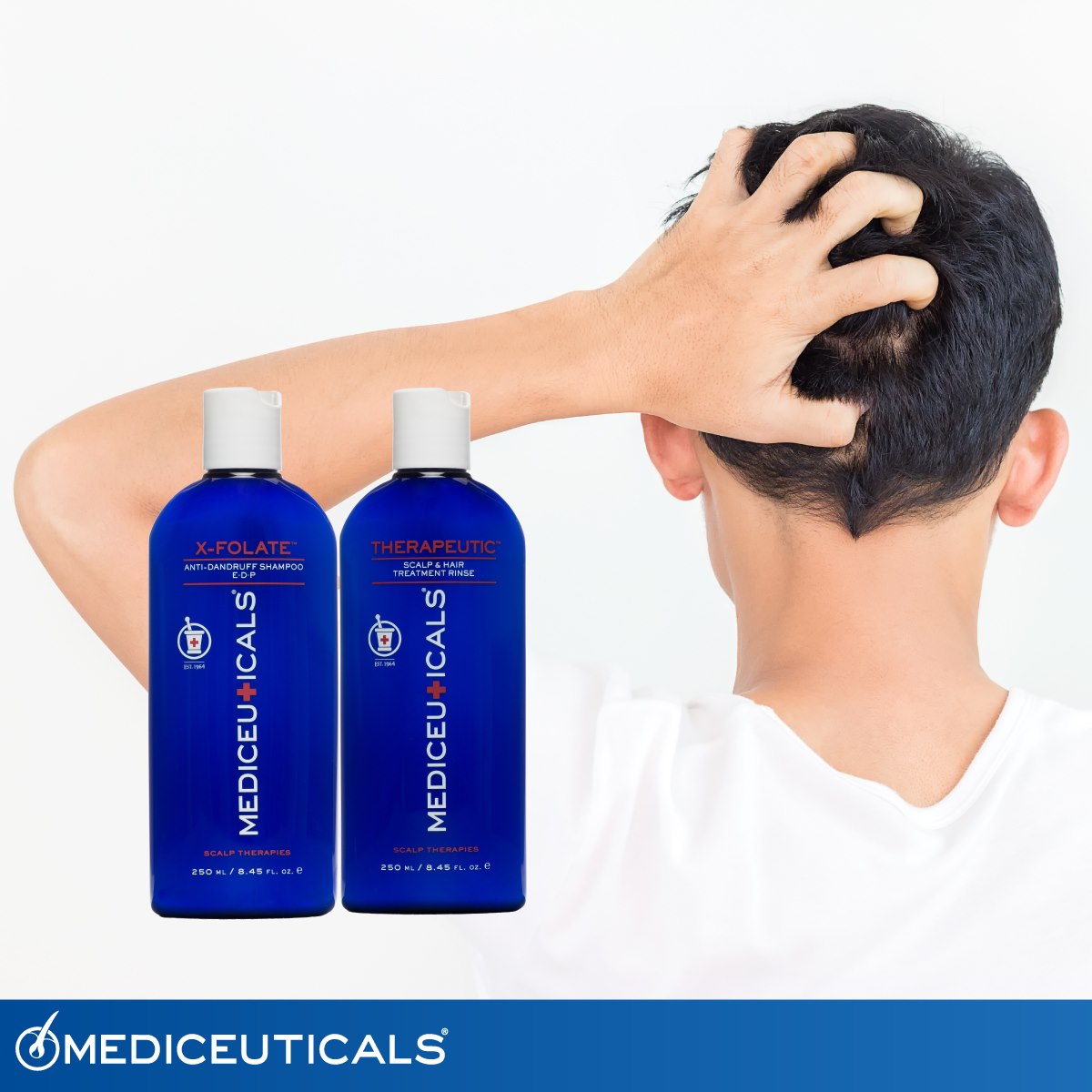 MEDICEUTICALS X-FOLATE™  Dandruff + Psoriasis Treatment Shampoo