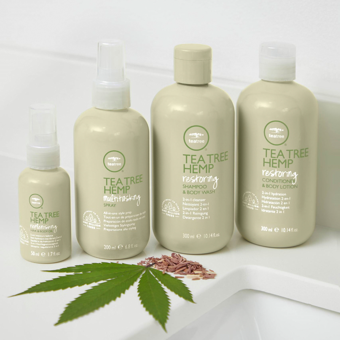 Tea Tree Hemp Restoring Conditioner & Body Lotion 300ml