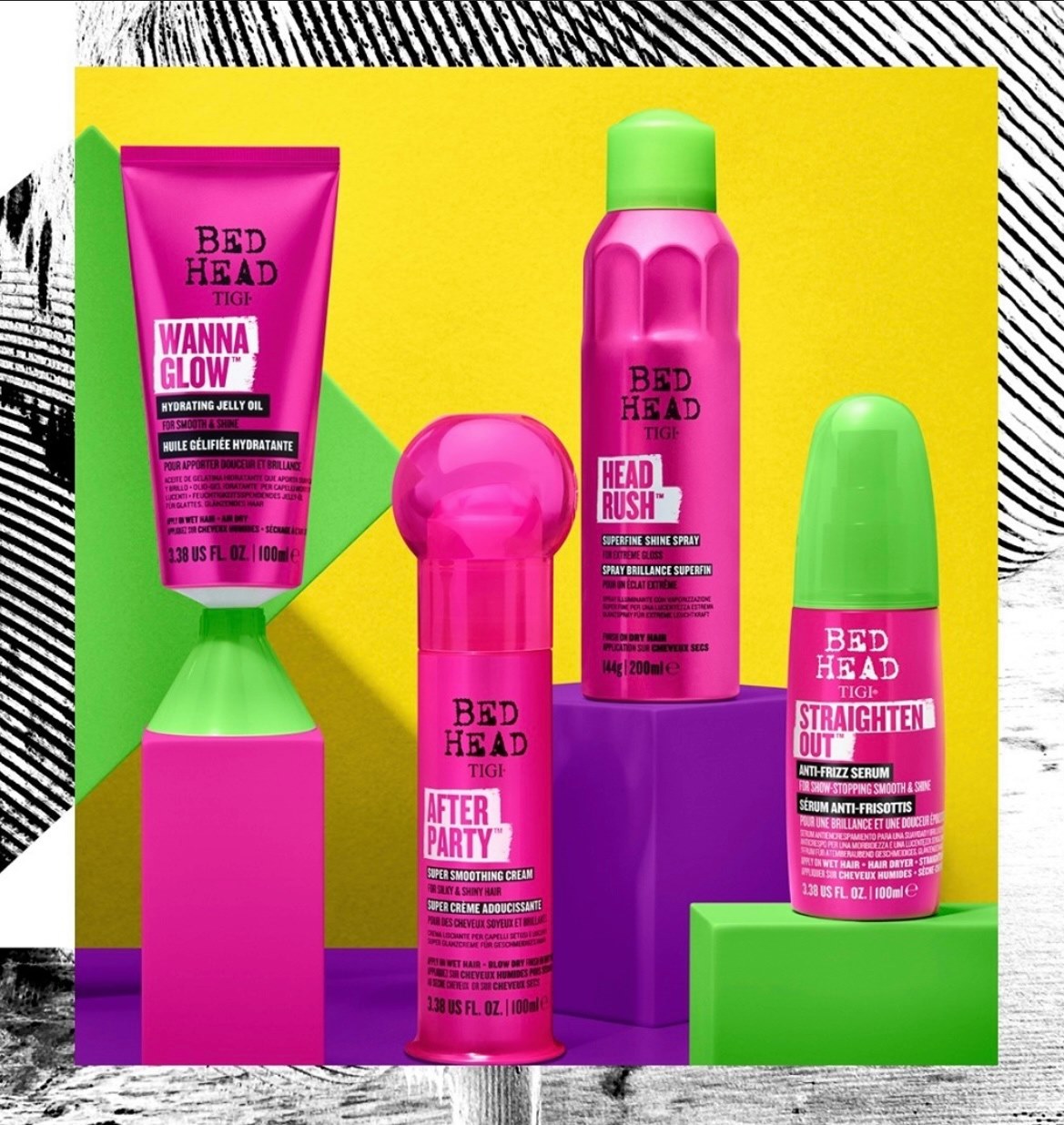 TIGI BED HEAD Straighten Out Anti-Frizz Serum 100ml
