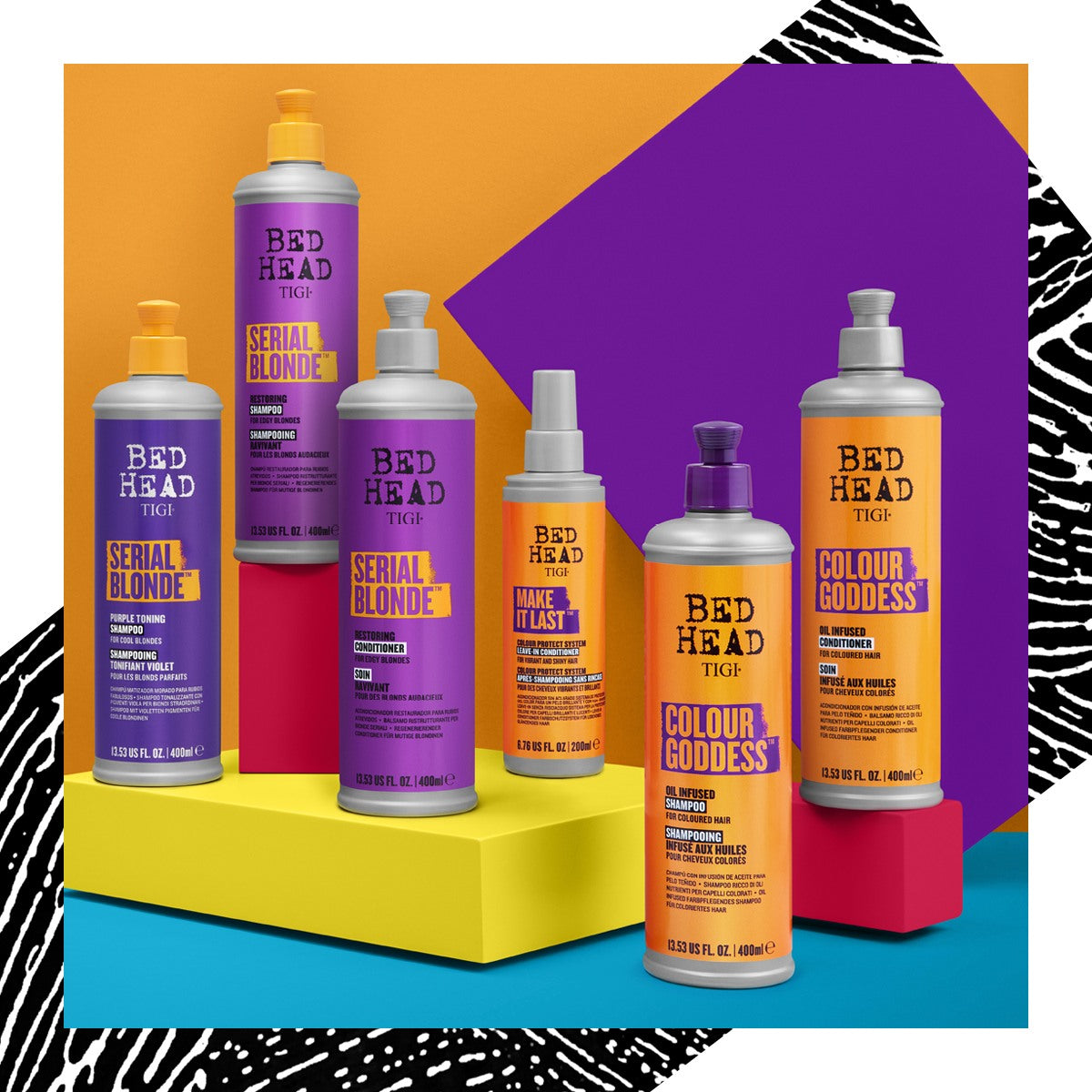 TIGI BEDHEAD DUMB BLONDE SHAMPOO & CONDITIONER SET 750ml