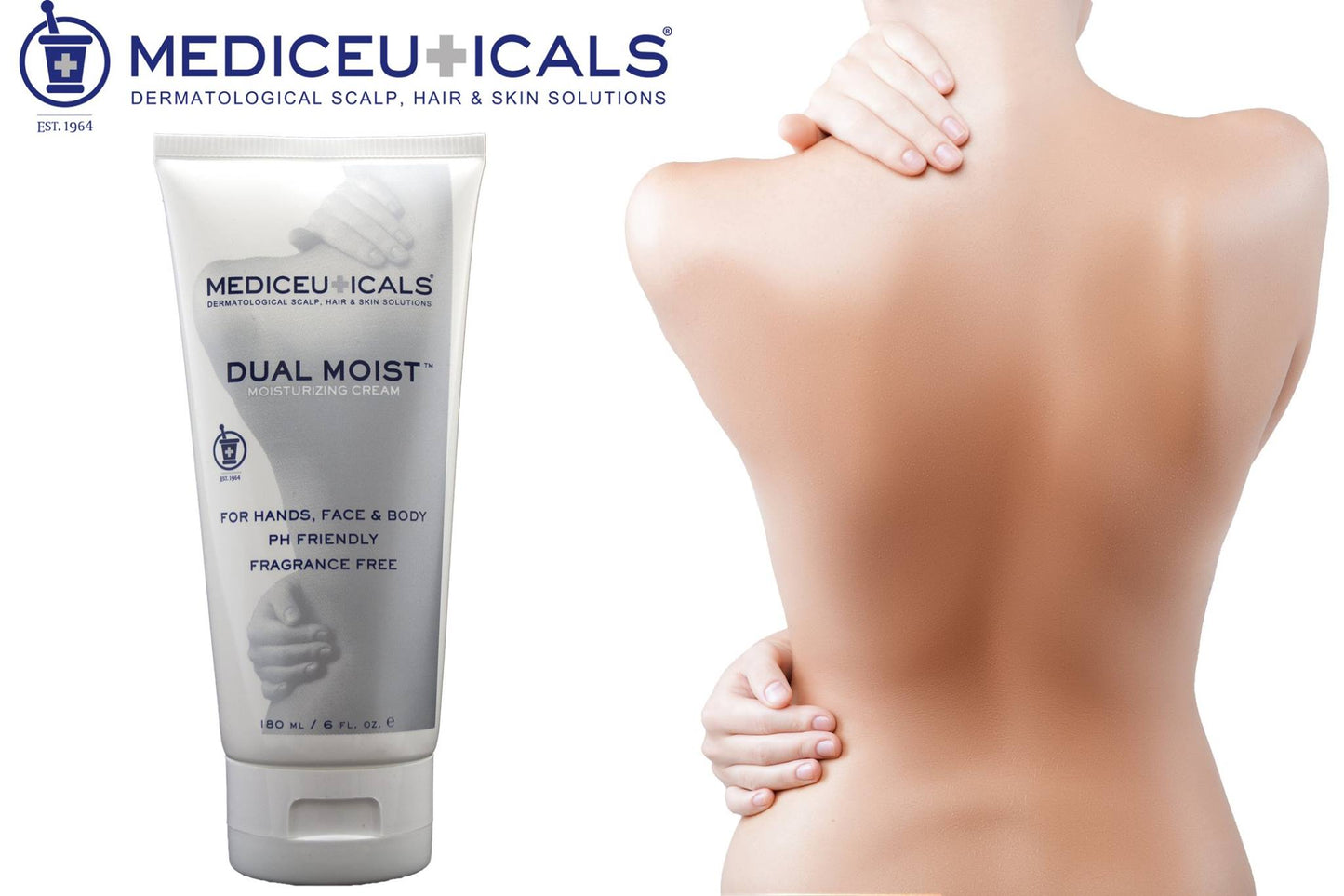 Mediceuticals Dual Moist Healing, Moisturizing Cream 180ml