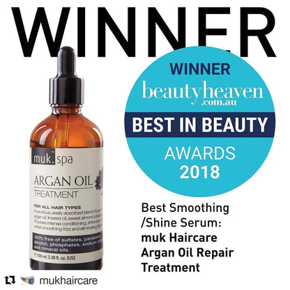 MUK Haircare Argan Oil Shine Spray 100ml