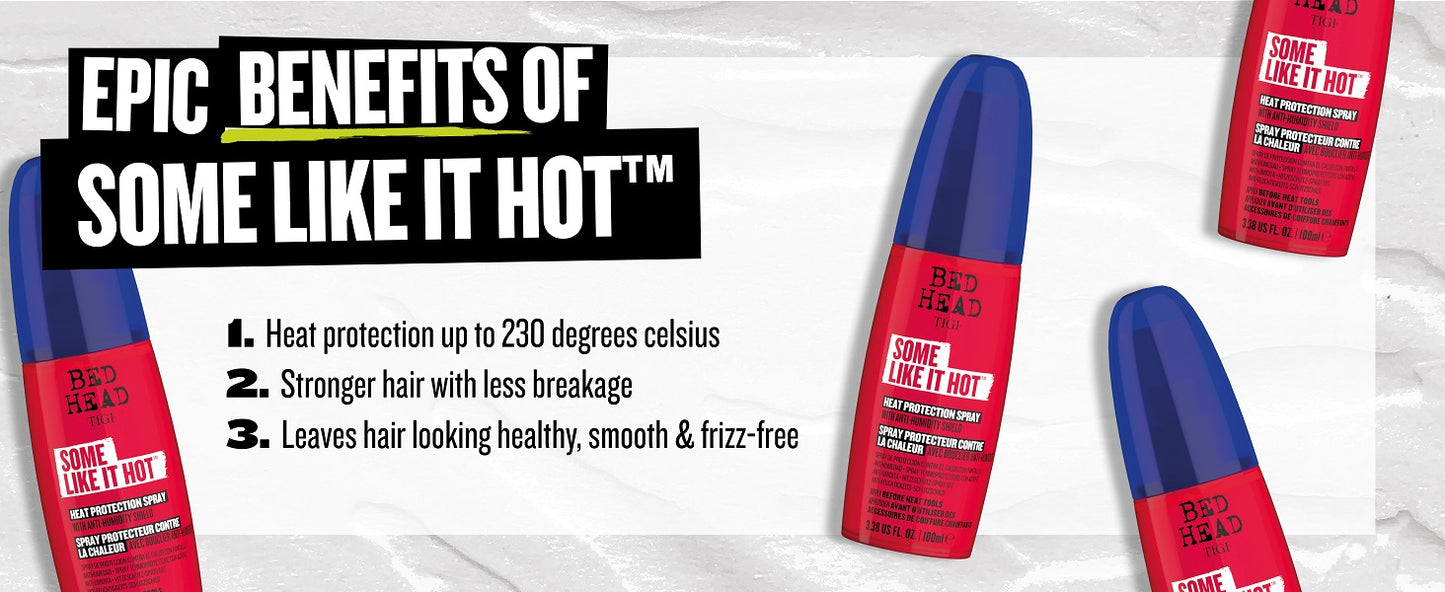 TIGI BED HEAD Some Like It Hot Heat Protection Spray 100ml