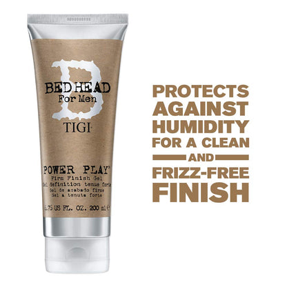 TIGI B FOR MEN Power Play Firm Hold Gel 200ML