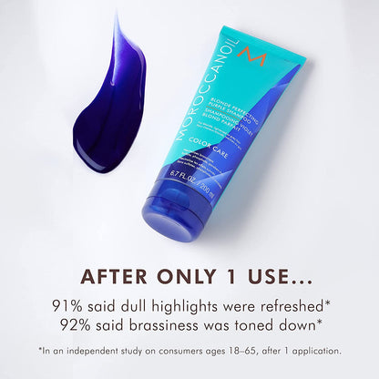Moroccanoil Blonde Perfecting Purple Shampoo