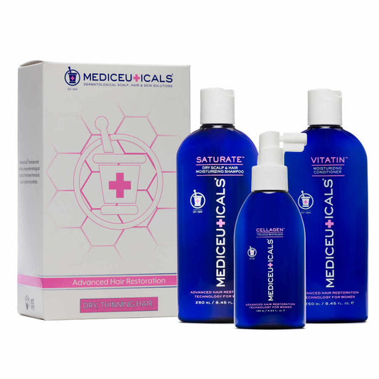 MEDICEUTICALS Hair Restoration Kit For Women (Dry)