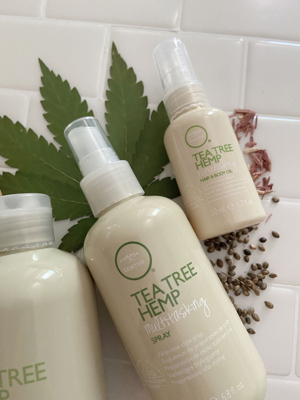 Tea Tree Hemp Restoring Conditioner & Body Lotion 300ml