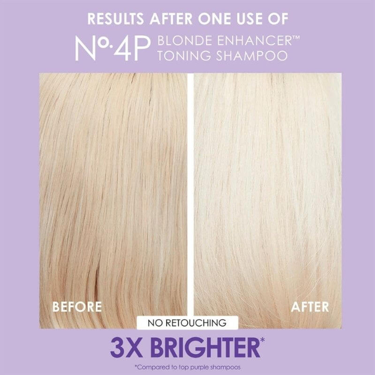 OLAPLEX No.4P Blonde Enhancer Toning Shampoo 250ml