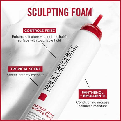 Paul Mitchell Sculpting Foam benefits