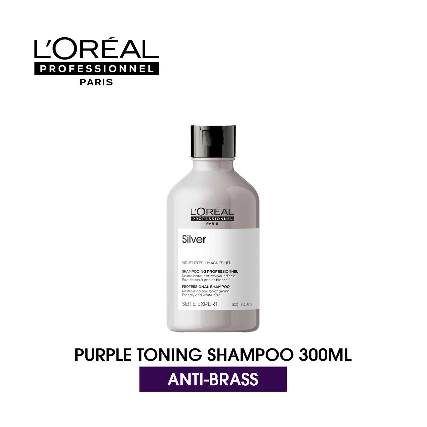 Loreal Serie Expert Silver Shampoo 300ml