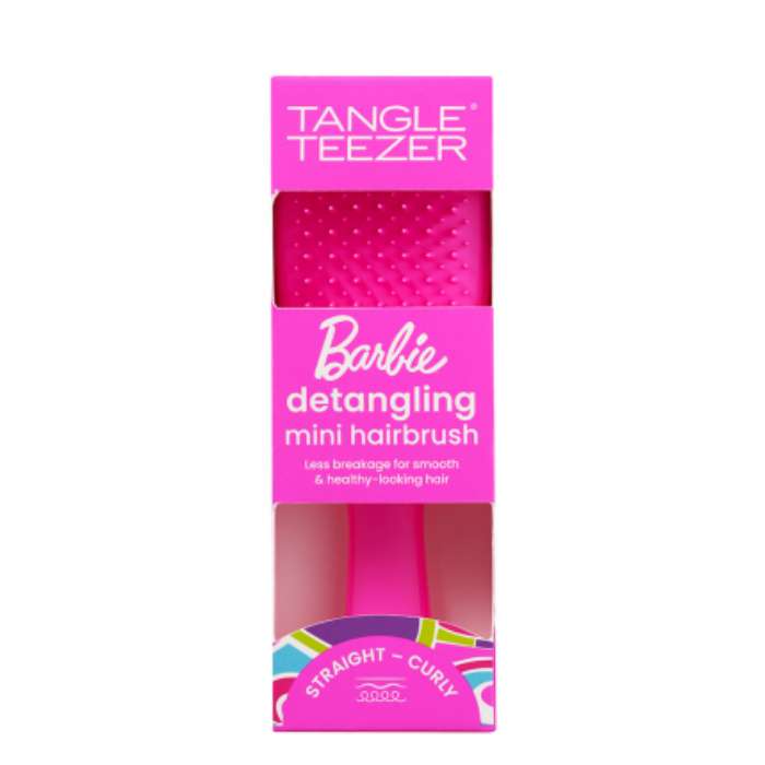 Tangle Teezer The Mini Wet Detangler Totally Pink Barbie