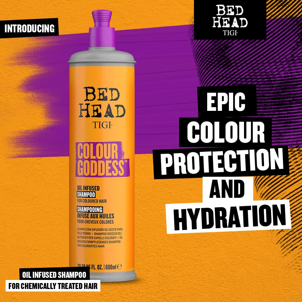 TIGI BED HEAD COLOUR GODDESS SHAMPOO & CONDITIONER TWEEN SET 750ML