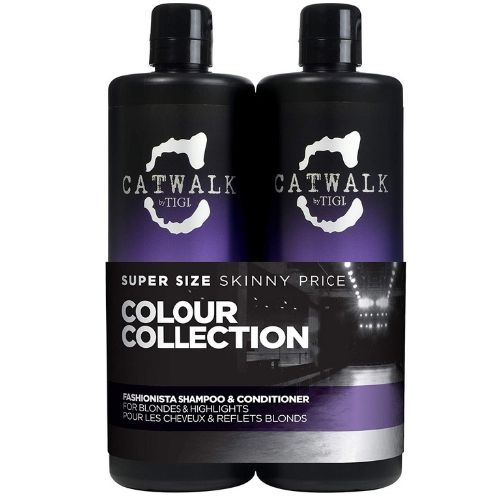 lTIGI CATWALK VIOLET SHAMPOO & CONDITIONER TWEEN SET