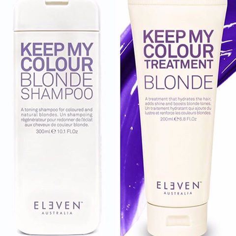 ELEVEN AUSTRALIA Keep Colour Blonde Shampoo & 50ml - HairCare Cyprus